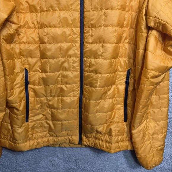 PATAGONIA Men's Sz Medium Nano Puff Puffer Jacket Bright Orange Primaloft 84212 - Picture 8 of 10